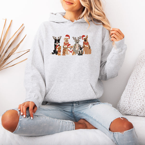 Christmas Dogs Hoodie