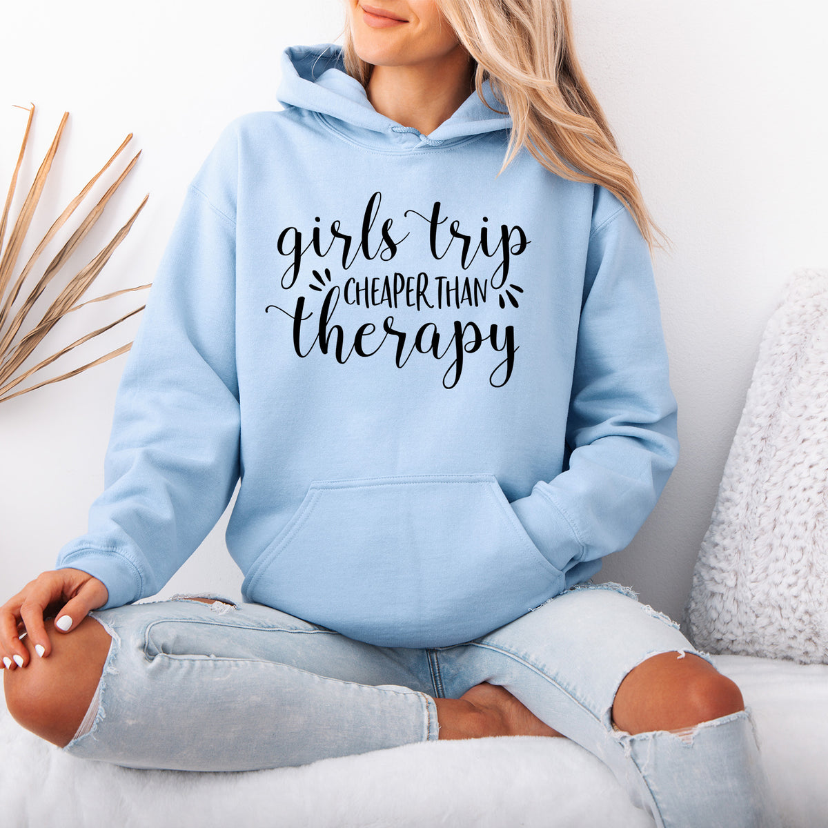 Girls Trip Cheaper than Therapy Hoodie