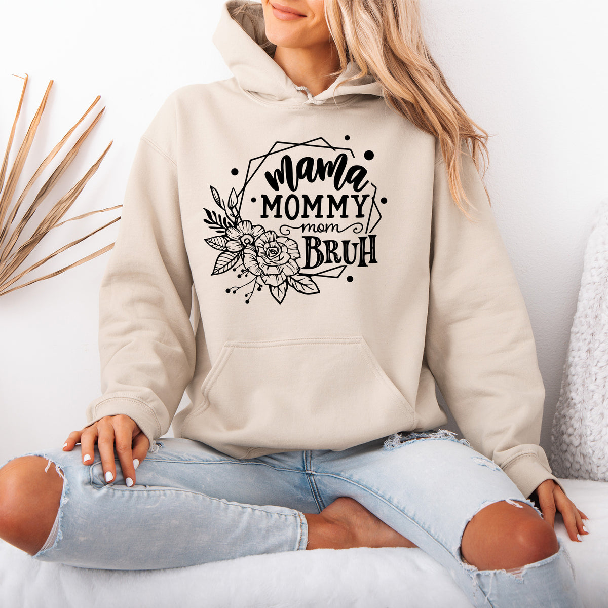 Mama Mommy Mom Bruh Hoodie