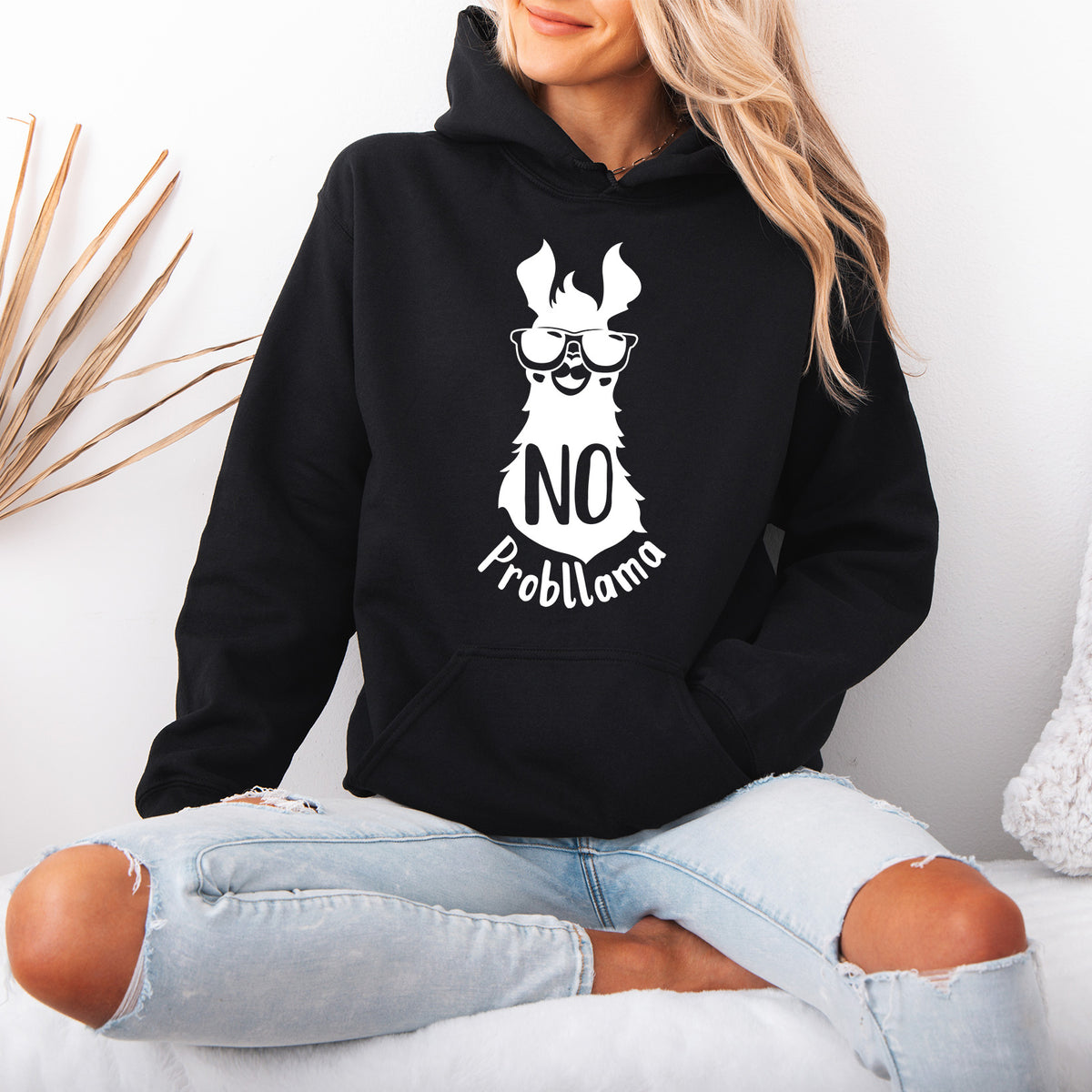 No Probllama Hoodie