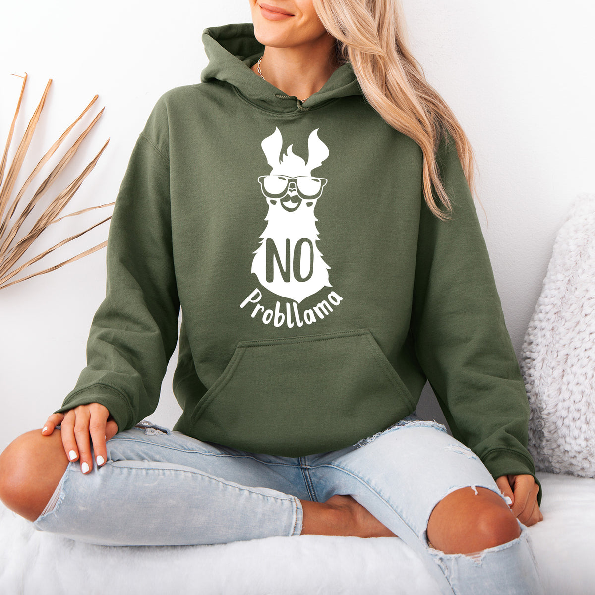 No Probllama Hoodie